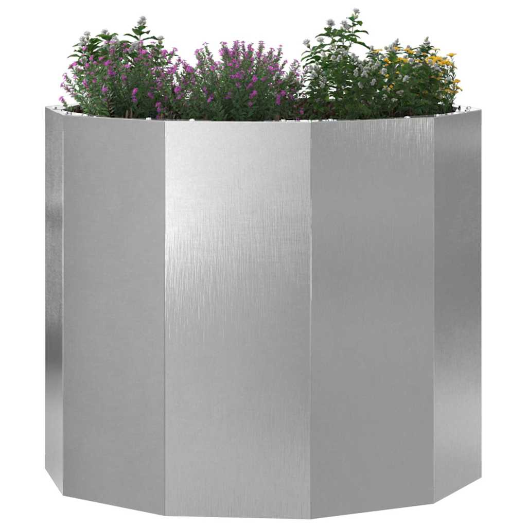 Plantenbak Zilver 60 x 60 x 50 cm Roestvrij staal