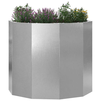 Plantenbak Zilver 60 x 60 x 50 cm Roestvrij staal