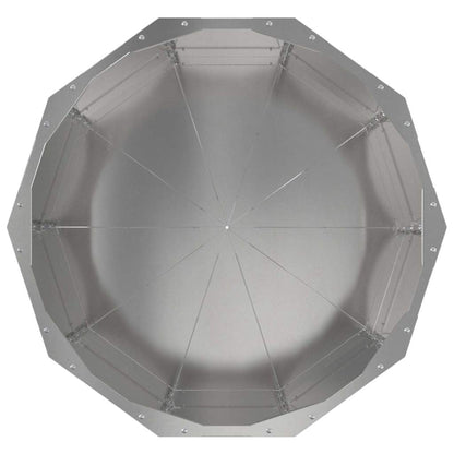Plantenbak Zilver 60 x 60 x 50 cm Roestvrij staal