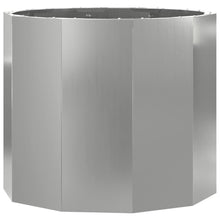 Plantenbak Zilver 60 x 60 x 50 cm Gegalvaniseerd staal