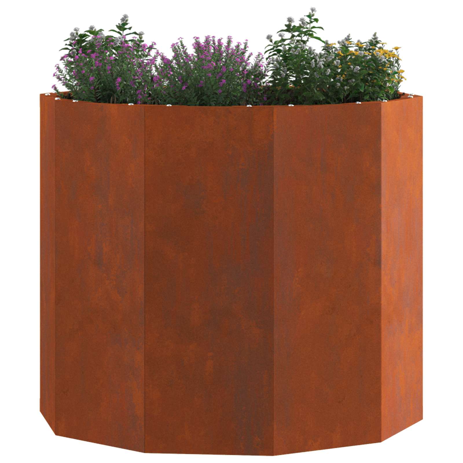 Plantenbak Roestig 60 x 60 x 50 cm weervast staal