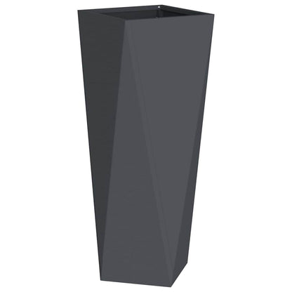 Plantenbak Antraciet 30 x 30 x 75 cm Staal