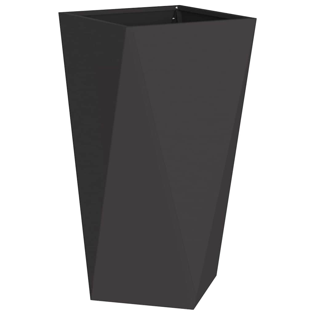 Plantenbak Zwart 40 x 40 x 75 cm Staal