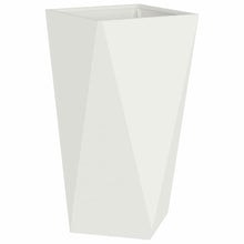 Plantenbak Wit 40 x 40 x 75 cm Staal