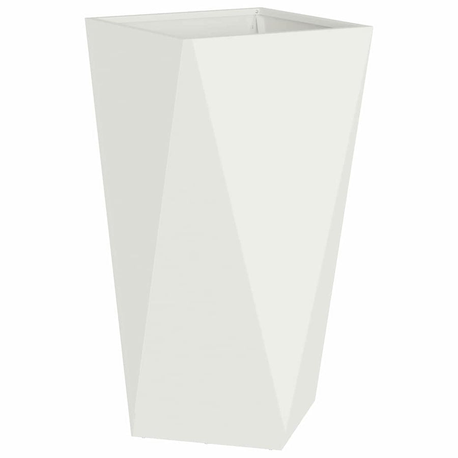 Plantenbak Wit 40 x 40 x 75 cm Staal