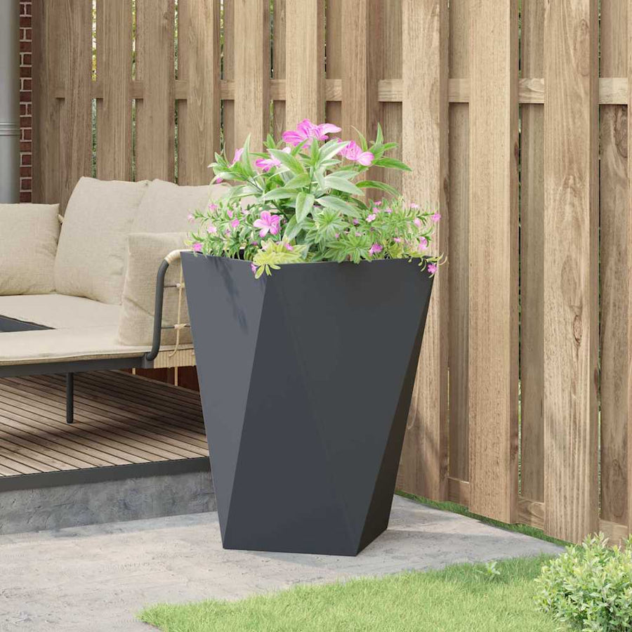 Plantenbak Antraciet 50 x 50 x 75 cm Staal