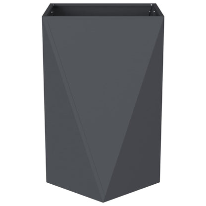 Plantenbak Antraciet 50 x 50 x 75 cm Staal