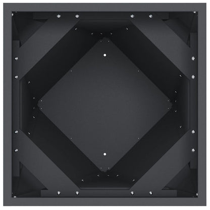 Plantenbak Antraciet 50 x 50 x 75 cm Staal