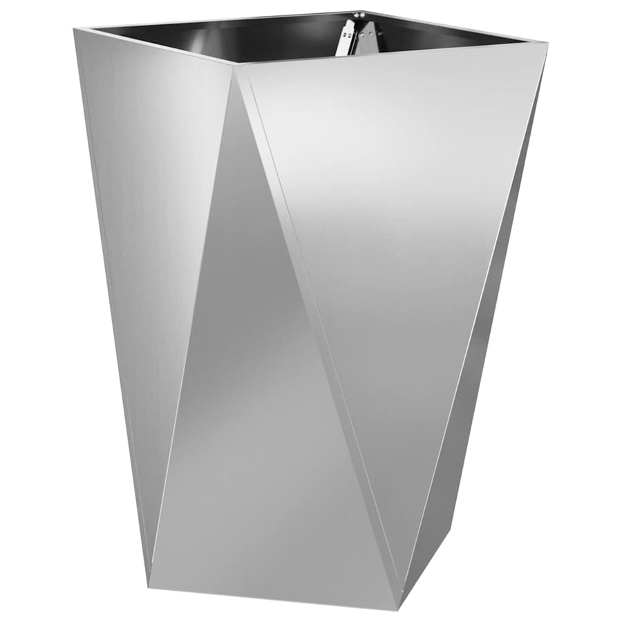 Plantenbak Zilver 50 x 50 x 75 cm Gegalvaniseerd staal
