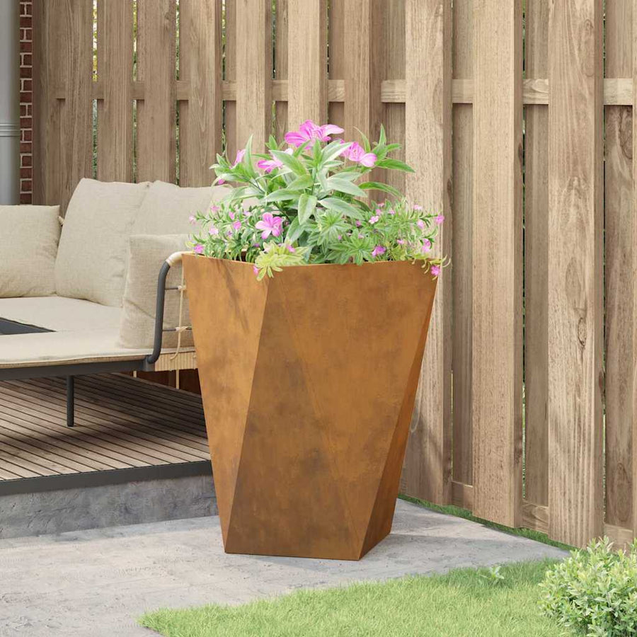 Plantenbak Roestig 50 x 50 x 75 cm Cortenstaal