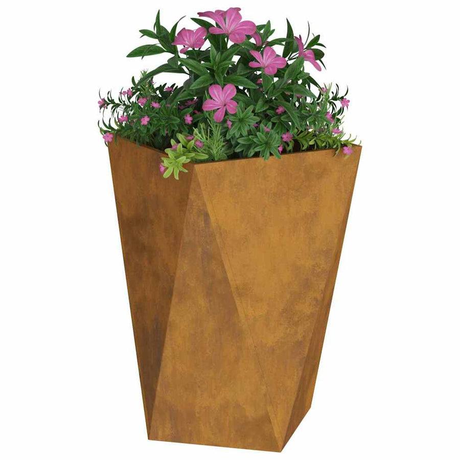 Plantenbak Roestig 50 x 50 x 75 cm Cortenstaal