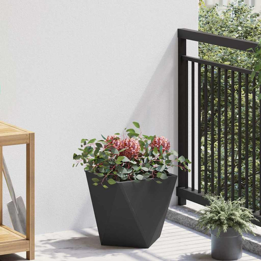 Plantenbak Zwart 30 x 30 x 30 cm Staal