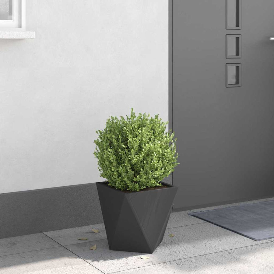 Plantenbak Zwart 30 x 30 x 30 cm Staal