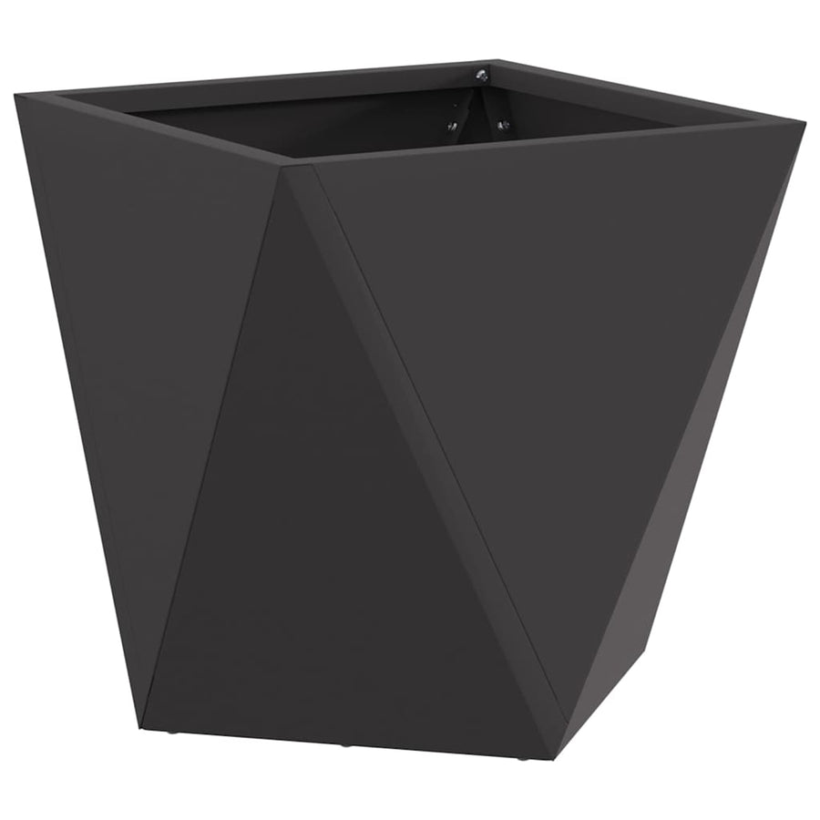 Plantenbak Zwart 30 x 30 x 30 cm Staal