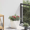Plantenbak Wit 30 x 30 x 30 cm Staal