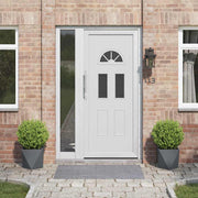 Plantenbak staal antraciet 30x30x30 cm 2 stuks