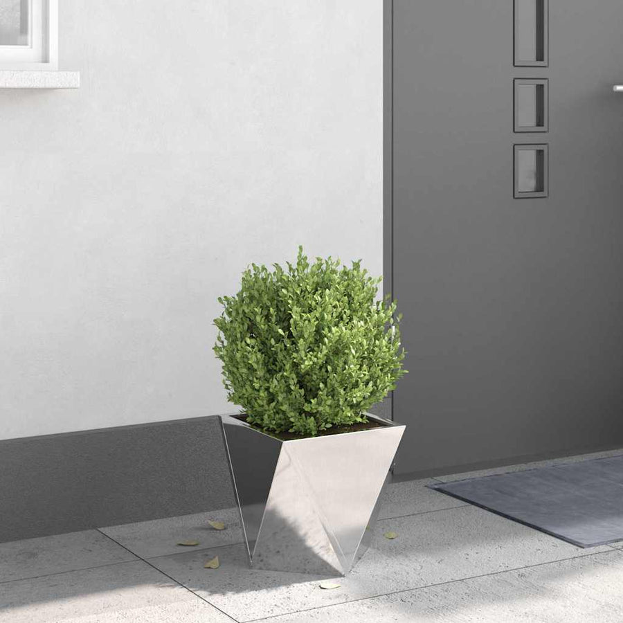 Plantenbak Zilver 30 x 30 x 30 cm Roestvrij staal