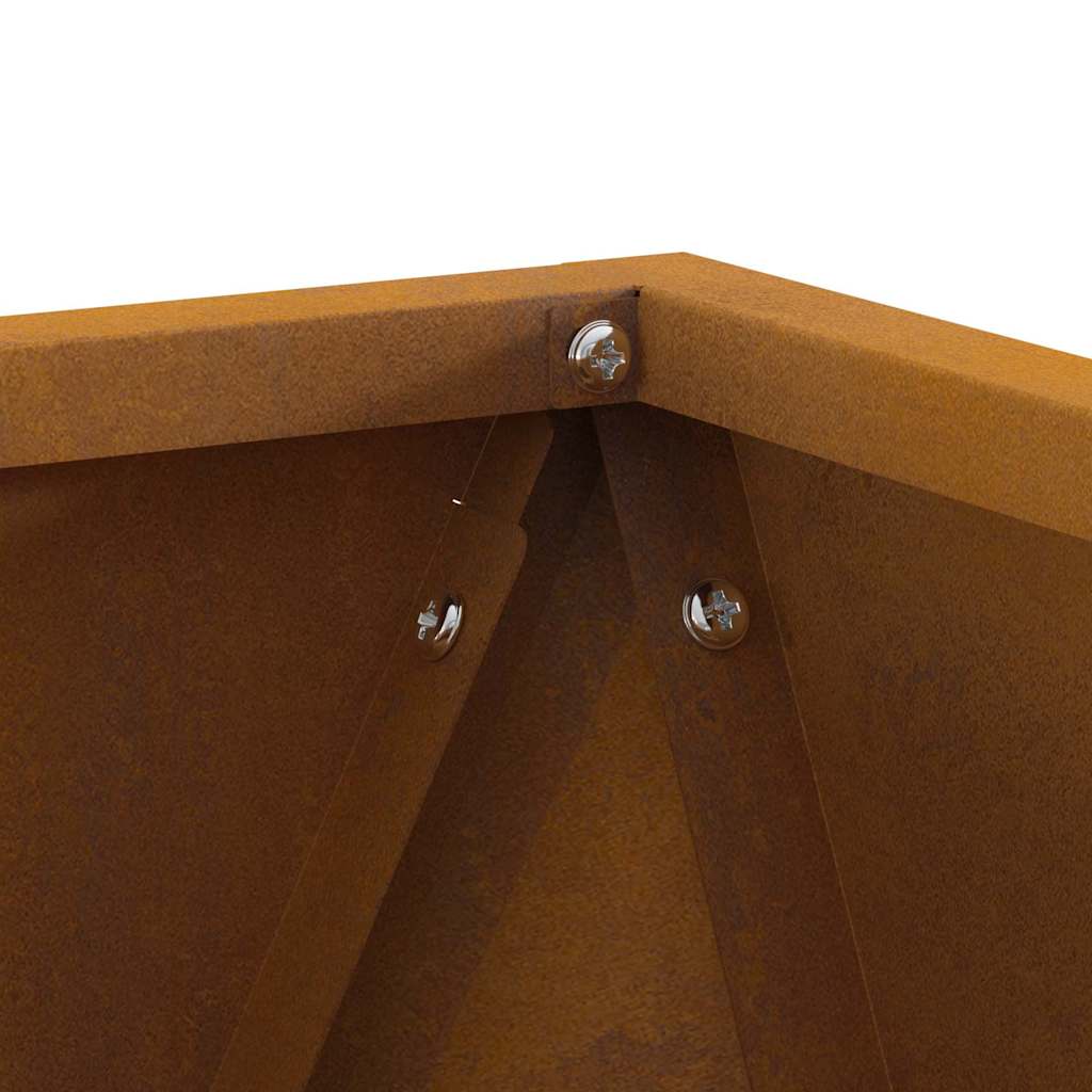 Plantenbak Roestig 30 x 30 x 30 cm Cortenstaal