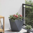 Anthracite Planter 40 x 40 x 40 cm Steel