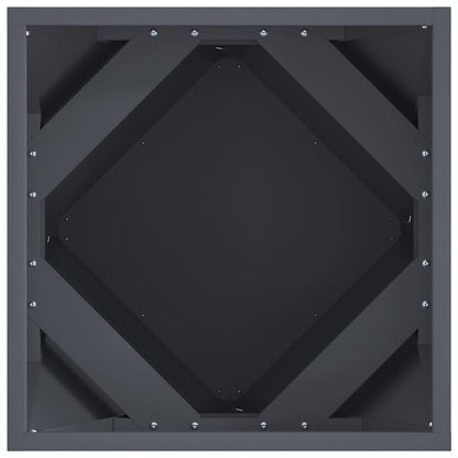 Plantenbak Antraciet 40 x 40 x 40 cm Staal