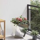 Plant Pot Silver 40 x 40 x 40 cm Stainless Steel