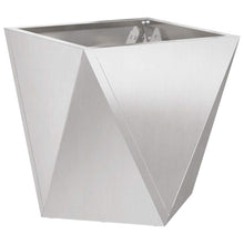 Plantenbak Zilver 40 x 40 x 40 cm Roestvrij staal