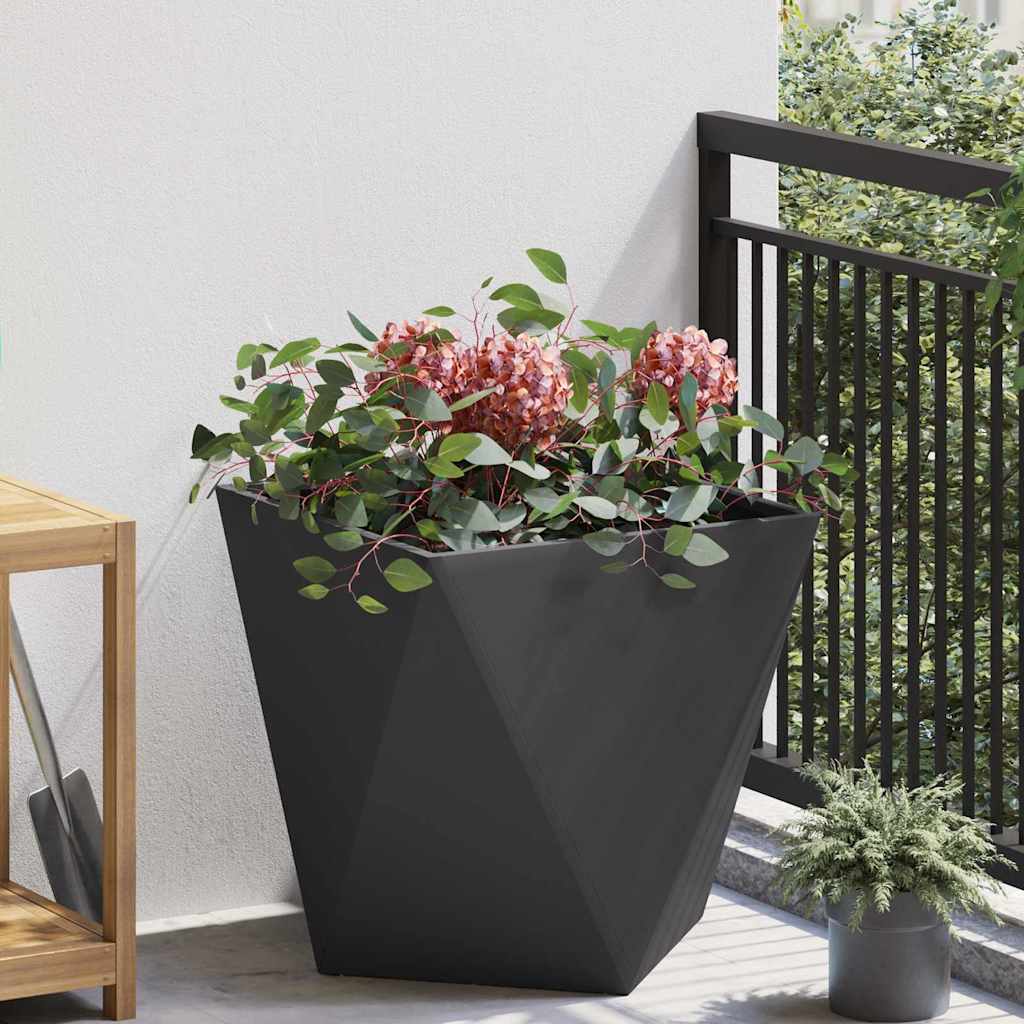Plantenbak Zwart 50 x 50 x 50 cm Staal