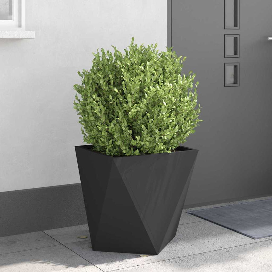 Plantenbak Zwart 50 x 50 x 50 cm Staal