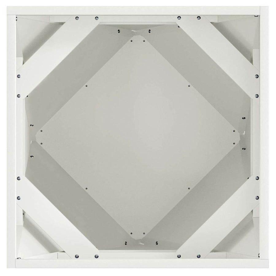 Plantenbak Wit 50 x 50 x 50 cm Staal