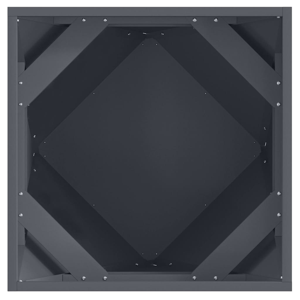 Plantenbak Antraciet 50 x 50 x 50 cm Staal