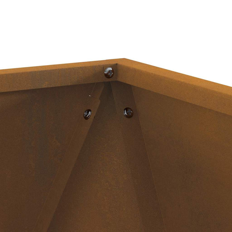 Plantenbak Roestig 50 x 50 x 50 cm Cortenstaal