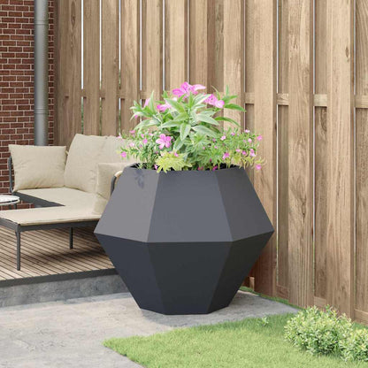 Plantenbak Antraciet 100 x 100 x 80 cm Staal