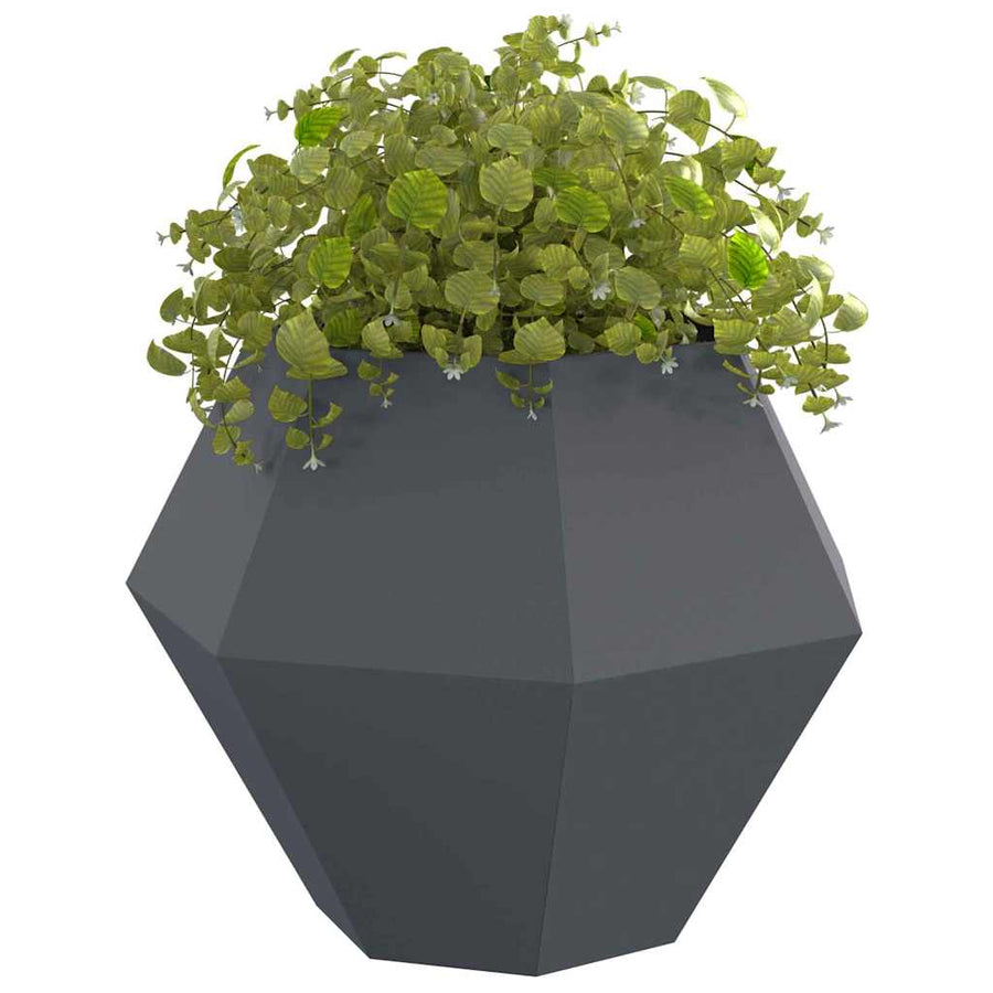 Plantenbak Antraciet 100 x 100 x 80 cm Staal