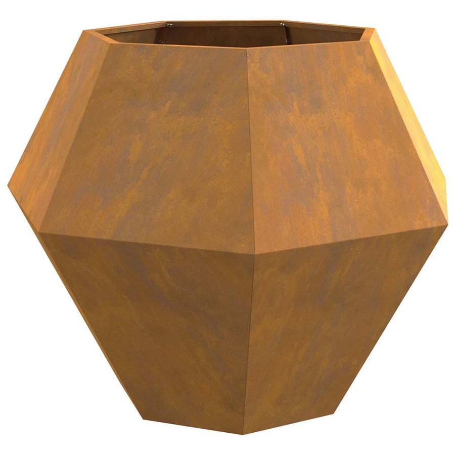 Plantenbak Roestig 100 x 100 x 80 cm Cortenstaal