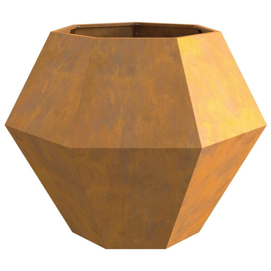 Plantenbak Roestig 100 x 100 x 80 cm Cortenstaal