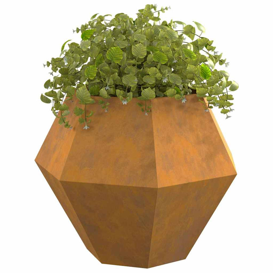 Plantenbak Roestig 100 x 100 x 80 cm Cortenstaal