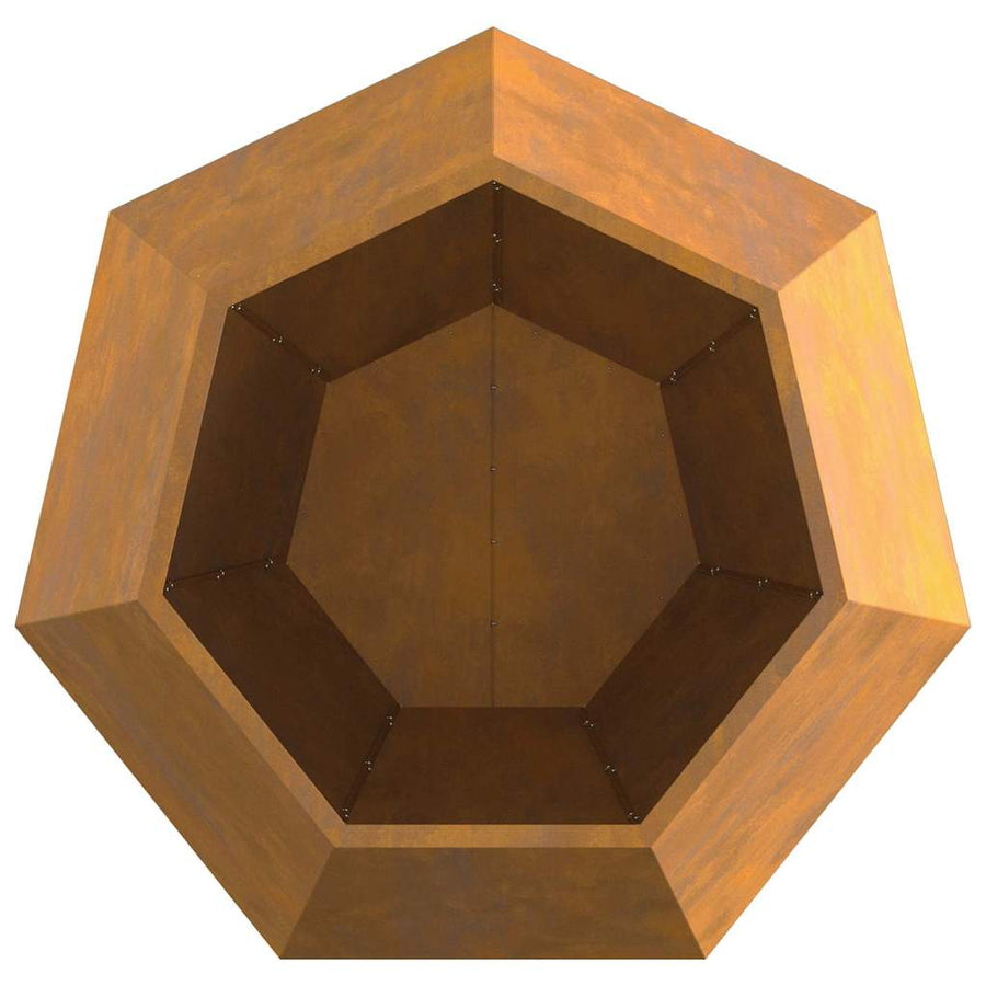 Plantenbak Roestig 100 x 100 x 80 cm Cortenstaal