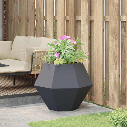 Plantenbak Antraciet 75 x 75 x 60 cm Staal