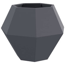 Plantenbak Antraciet 75 x 75 x 60 cm Staal