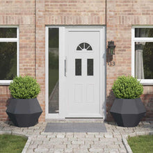 Plantenbak 2 pcs Antraciet 75 x 75 x 60 cm Staal