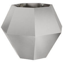 Plantenbak Zilver 75 x 75 x 60 cm Roestvrij staal