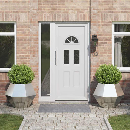 Plantenbak 2 pcs Zilver 75 x 75 x 60 cm Gegalvaniseerd staal
