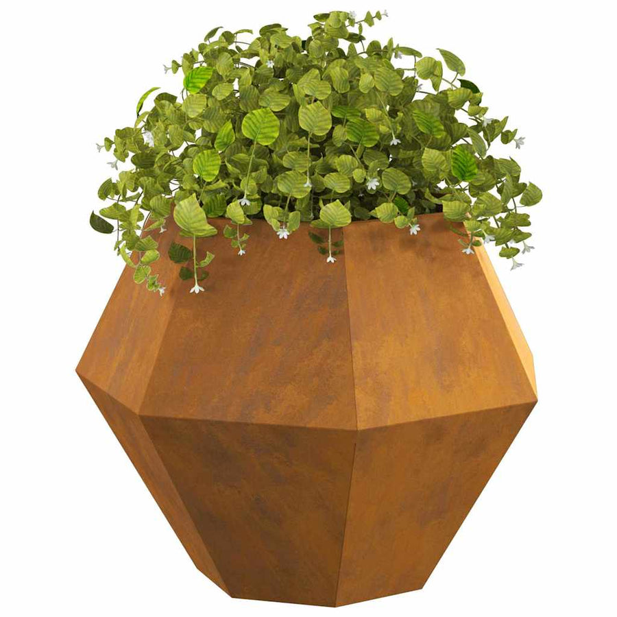 Plantenbak Roestig 75 x 75 x 60 cm Cortenstaal