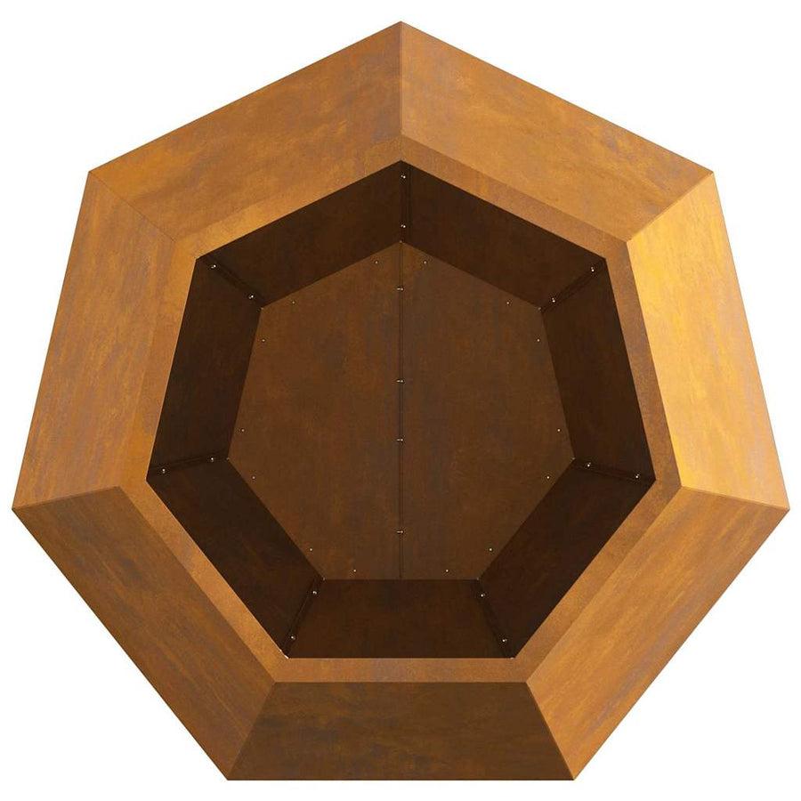 Plantenbak Roestig 75 x 75 x 60 cm Cortenstaal