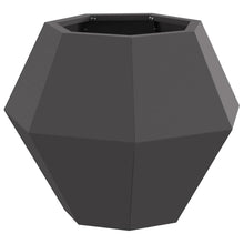 Plantenbak Zwart 50 x 50 x 40 cm Staal