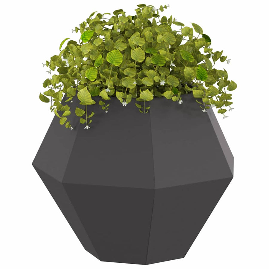 Plantenbak Zwart 50 x 50 x 40 cm Staal