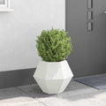 Plantenbak Wit 50 x 50 x 40 cm Staal