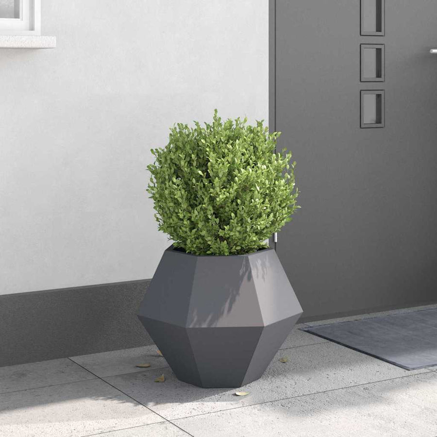 Plantenbak Antraciet 50 x 50 x 40 cm Staal