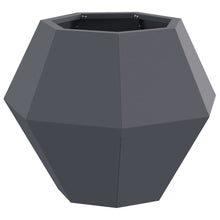 Plantenbak Antraciet 50 x 50 x 40 cm Staal
