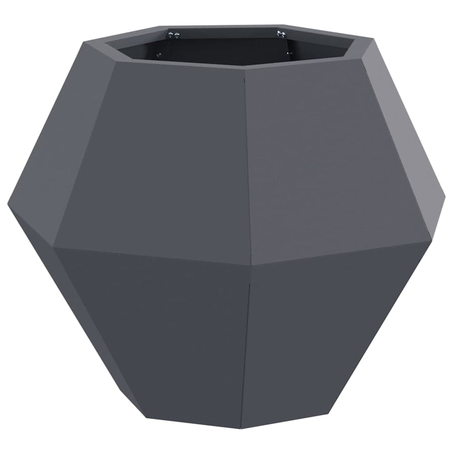 Plantenbak Antraciet 50 x 50 x 40 cm Staal